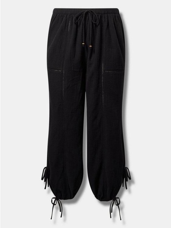 torrid Pants - Torrid 100% Cotton Pull-On High-Rise Relaxed Jogger